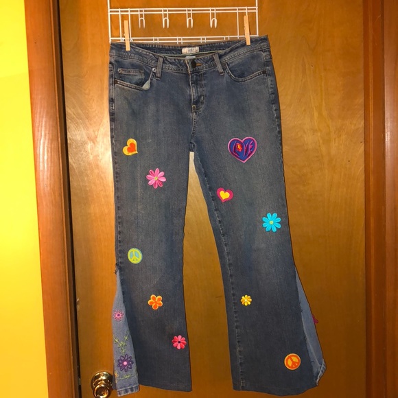 homemade bell bottoms
